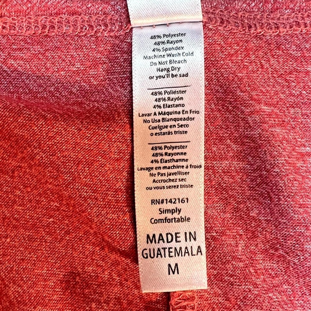 LuLaRoe Women's Red T-shirt - Picture 7 of 8